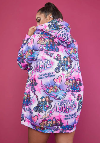 I'm Hot N' Unbothered Oversized Hoodie