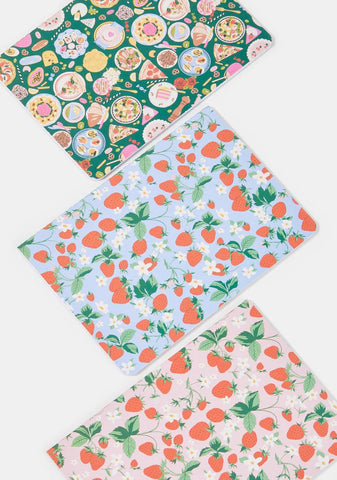 Hold That Thought Notebook Set Strawberry Fields