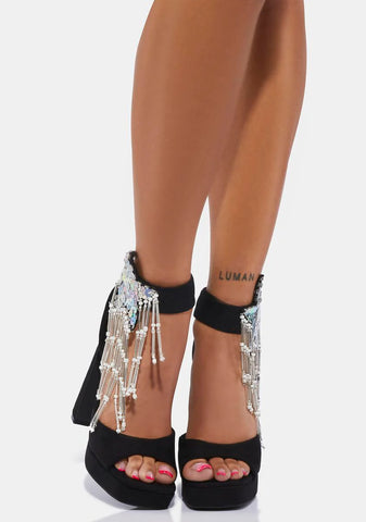 Shine Bright Platform Heels