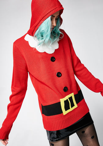 Santa Hoodie Sweater