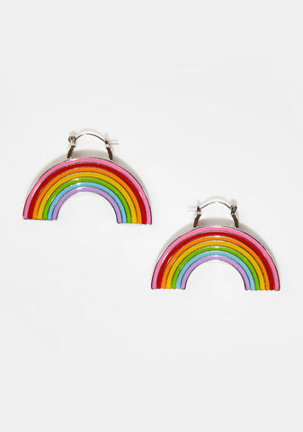 Lucky Strike Rainbow Earrings