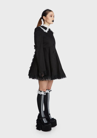 Desperate Pursuit Ruffled Jacket