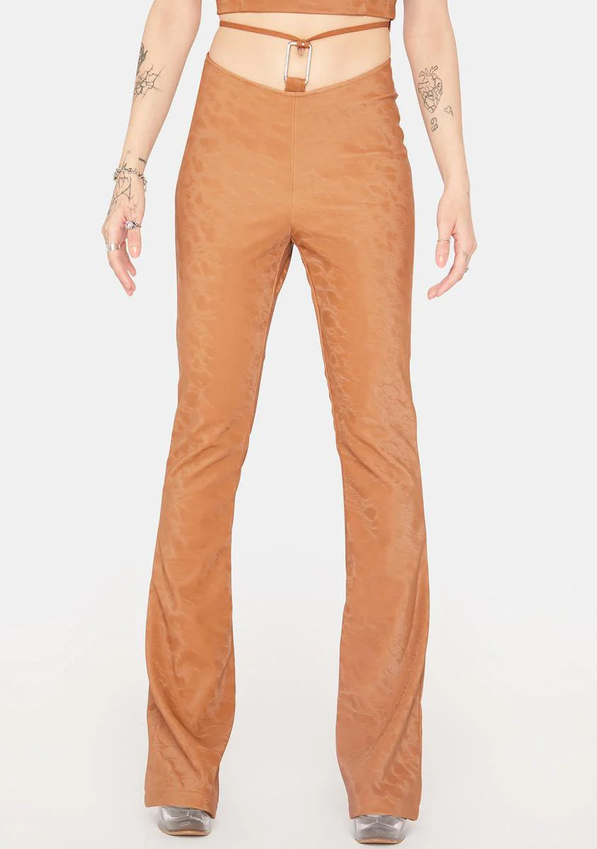 Real Baddie Status Flare Pants