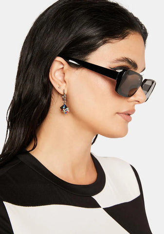 Night Strike Rectangle Sunglasses