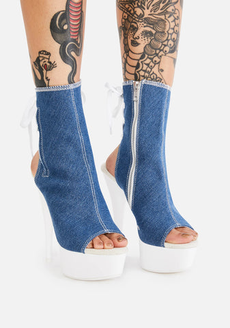 Slay The Scene Platform Heels