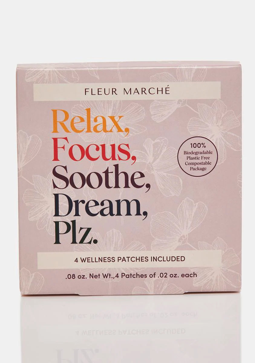 Everything, Plz. 4-Pack Sample Pack Botanical Patches