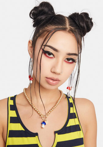 Truffle Better Mushroom Charm Necklace