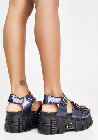 Disco Platform Sandals