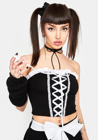 High Maintenance Corset Top