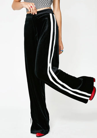 Ink Money Moves Velvet Pants