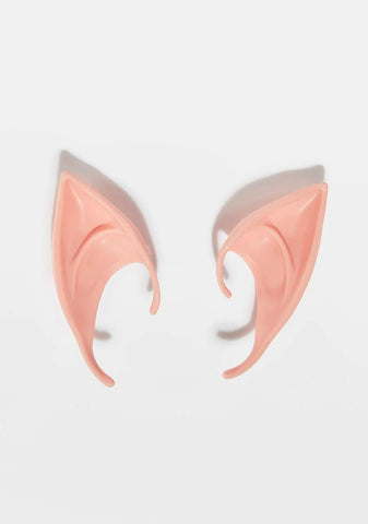 Pink Short Elf Ears