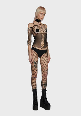 Risk Taker Fishnet Bodystocking