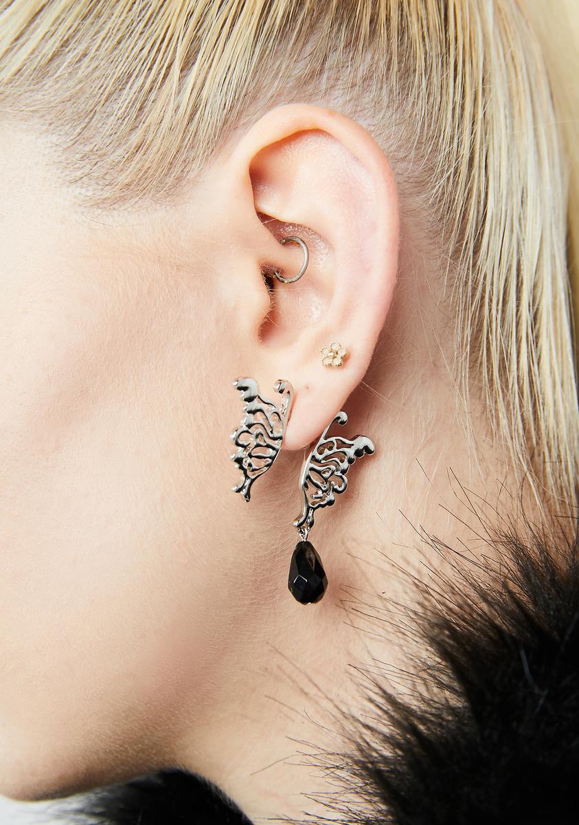 Regal Monarch Drop Earrings