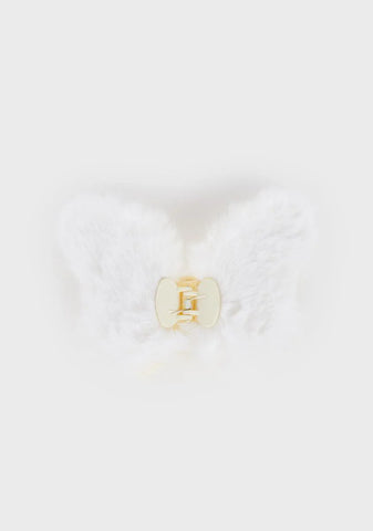 Ivory Hurried Flight Butterfly Clip