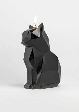 Black Kisa Cat Candle