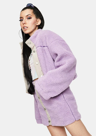 Yummy Sherpa Fleece Jacket