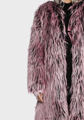 Born Enchanter Faux Fur Coat