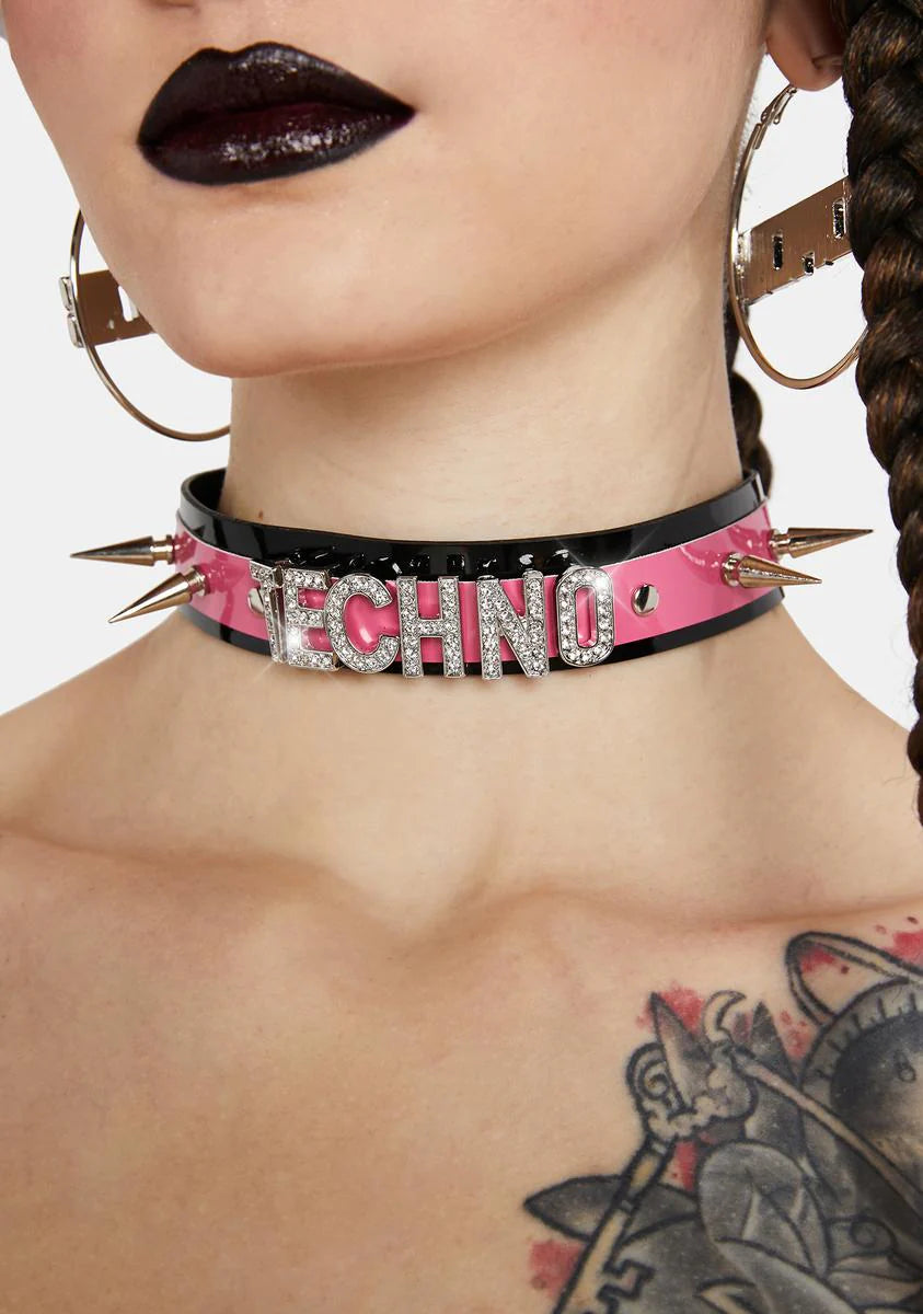 Techno Snob Choker Necklace