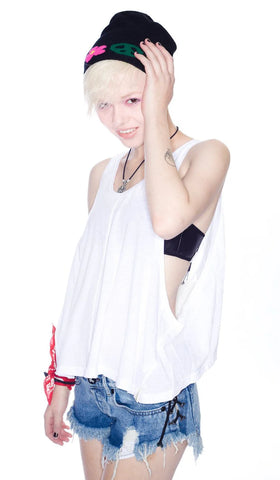 Defender Bowie Tank - White