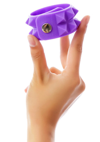 Luxor Double Pyramid Rubber Bracelet