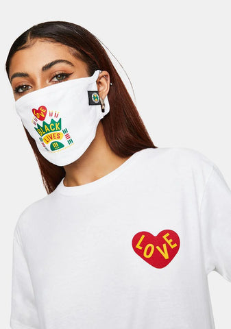 Black Lives Are Loved Face Mask