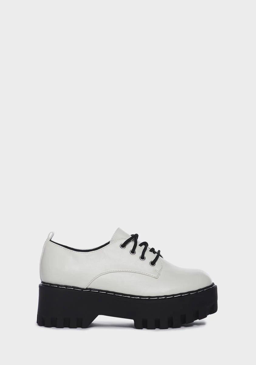 Angel Trading Places Platform Oxfords