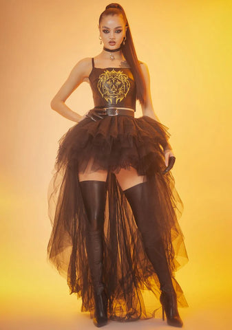 Put My Crown On Corset Top