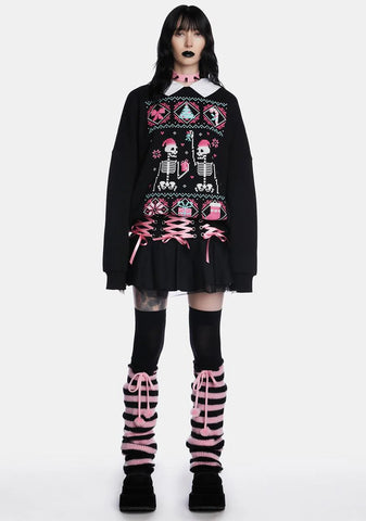 Kiss And Tell Oversized Sweatshirt