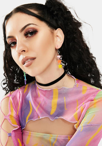 Upon A Star Drop Earrings