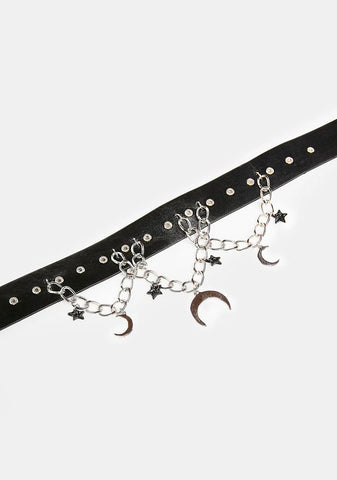Moon Talker Chain Choker