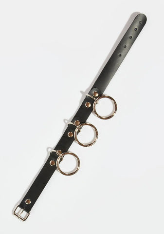 Demonia O-Ring Choker Necklace