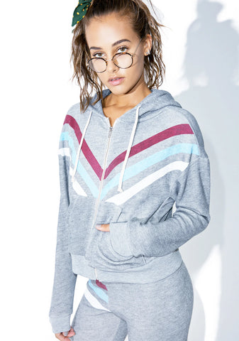 Tri Stripe Milk Run Hoodie