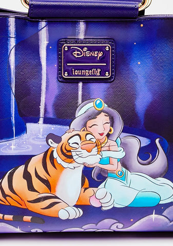 Disney Aladdin Princess Jasmine Castle Crossbody Bag