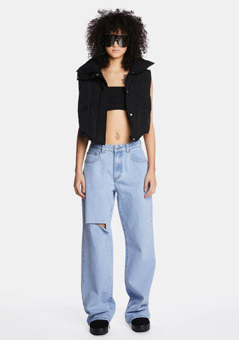 Mid Rise Baggy Boyfriend Jeans
