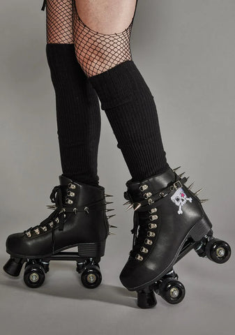 Speed Demon Spiked Roller Skates