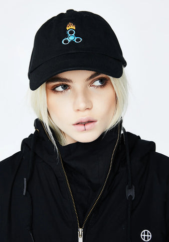 Fire Spinner Dad Hat