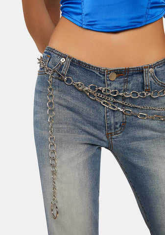 Silver Chain Belt