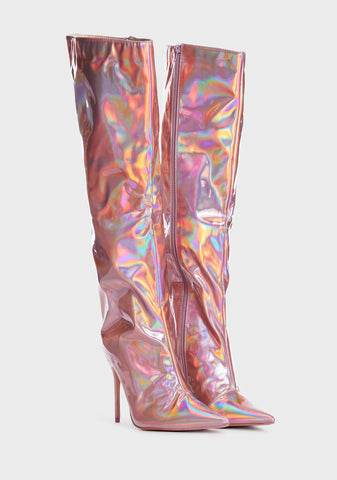 Wide Fit Independent Knee-High Boots