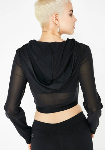 Action Recall Lace-Up Hoodie