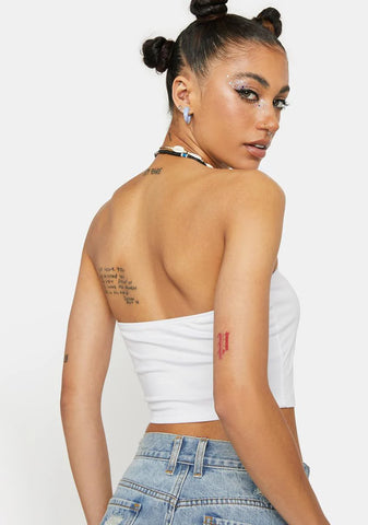 Kinda Psycho Tube Top