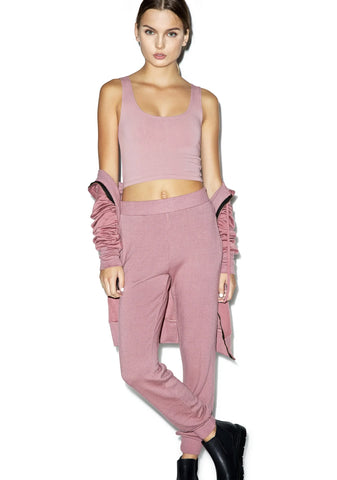 Reeves Fitted Crop Tank - Stripe