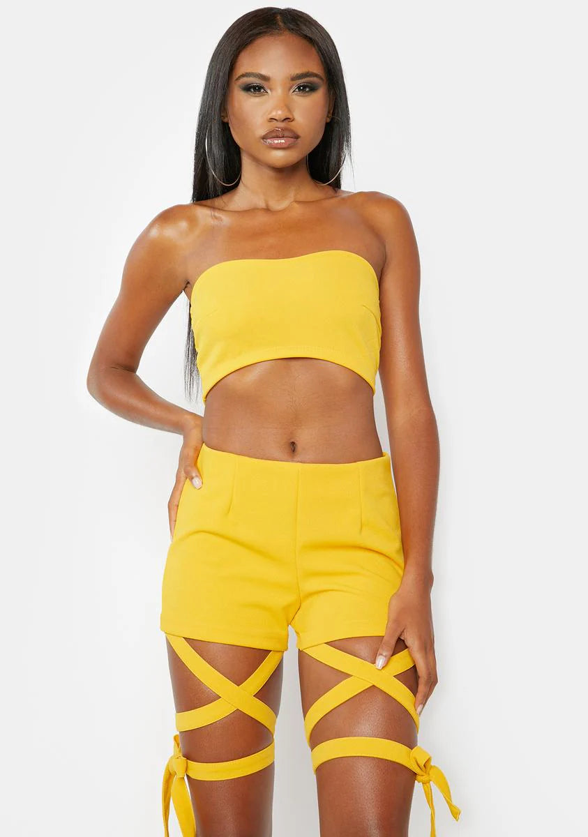 Viciously Delicious Shorts Set