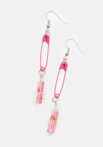 Safe Never Sorry Drop Earrings
