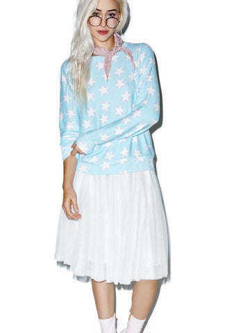 Stars And Hearts Baggy Beach Jumper