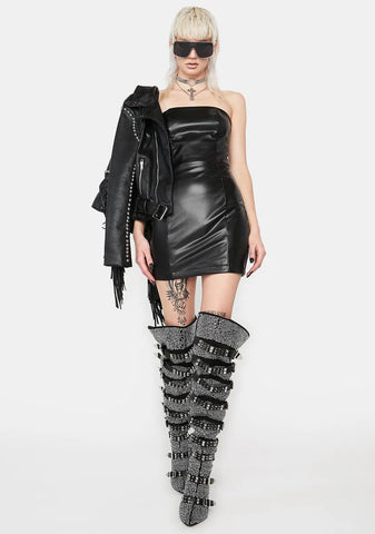 Rocker Lover Mini Dress