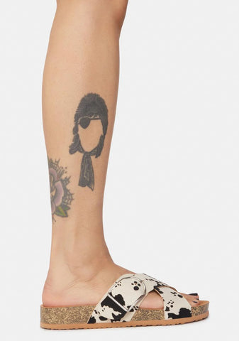 Moo Take The Risk Criss Cross Slides