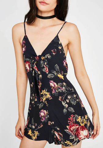 Tropical Wonder Floral Romper
