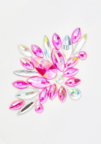 Sunset Haze Face Gems