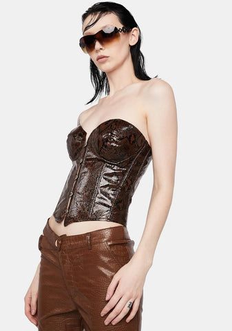 Safari Mode Corset Top