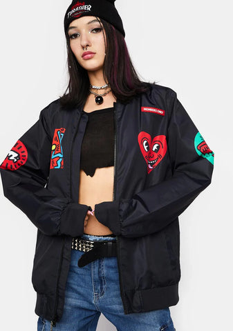 Keith Haring Bomber Jacket